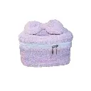 Cốp mỹ phẩm vải tweed
