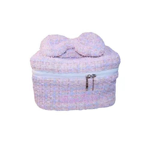 Cốp mỹ phẩm vải tweed